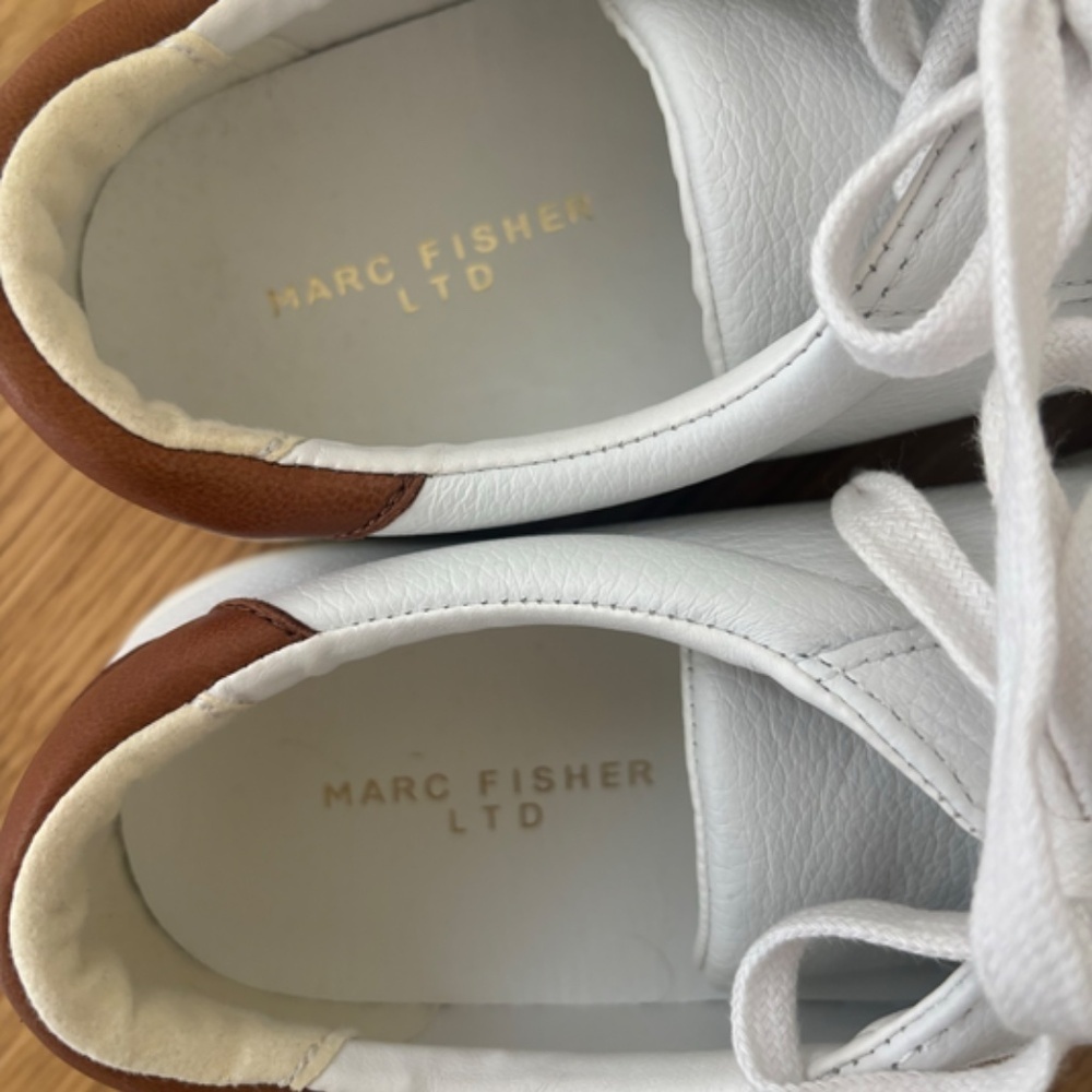 Marc Fisher‎ LTD Maiden low top men's leather sneaker Size 10 - Picture 7 of 10